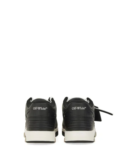Off-white Color-block Low-top Sneakers With Bold Arrow Motifs In Black