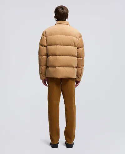 Aspesi Giubbotto Willis In Velluto A Coste - Cammello In Brown