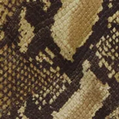 Aspesi Camicia In Tela Di Cotone Con Stampa Pitone - Pitone In Green