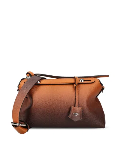 Fendi Medium By The Way Soft Tote Bag In Brown