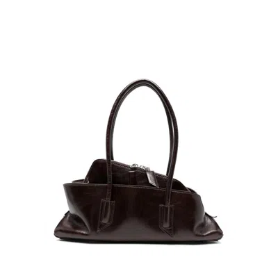 Attico La Passeggiata Small Top In Brown