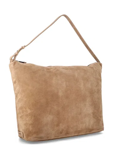 Emporio Armani Suede Hobo Bag