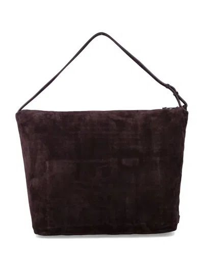 Emporio Armani Suede Hobo Bag