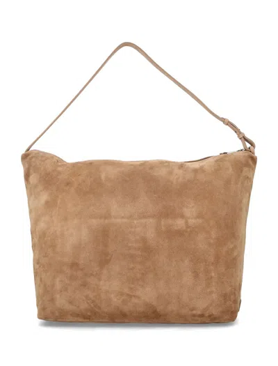 Emporio Armani Suede Hobo Bag