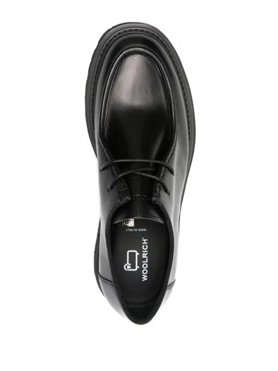 Woolrich Flat Shoes In Black
