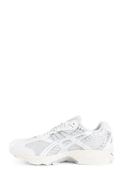 Asics White Gel Nimbus Sneakers In Neutral