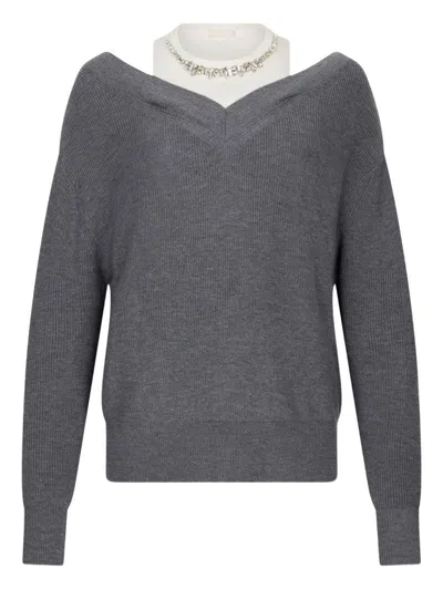 Liu •jo Sweatshirt Liu Jo Woman Color Grey In Gray