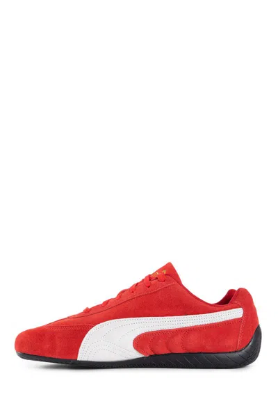 Puma Speedcat Og Suede Sneakers In Red