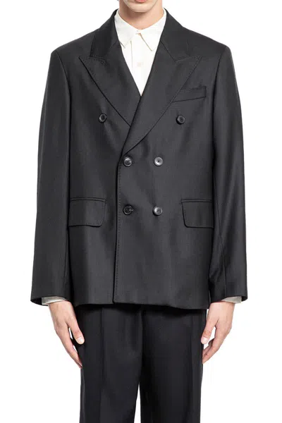 Our Legacy Unconstructed Db Blazer In Black