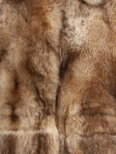 P.a.r.o.s.h P. A.r. O.s. H. Reversible Sheepskin In Brown
