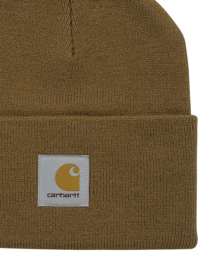 Carhartt Acrylic Watch Hats Brown In Green