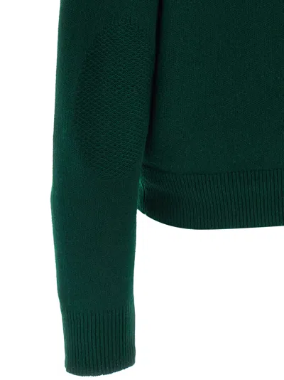 Guest In Residence Allday Ribbed-sleeve Sweater In Green
