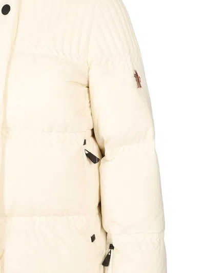 Moncler Anglin Padded Jacket With Logo-patch In Multi