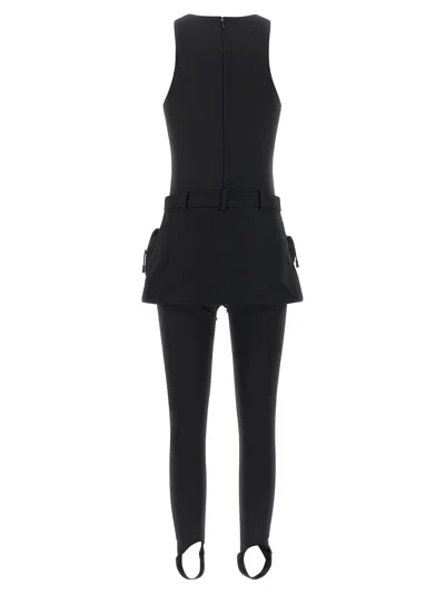 Coperni Women Belt Suit In Black