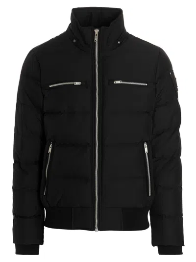 Moose Knuckles Cloud Down Jacket In Black