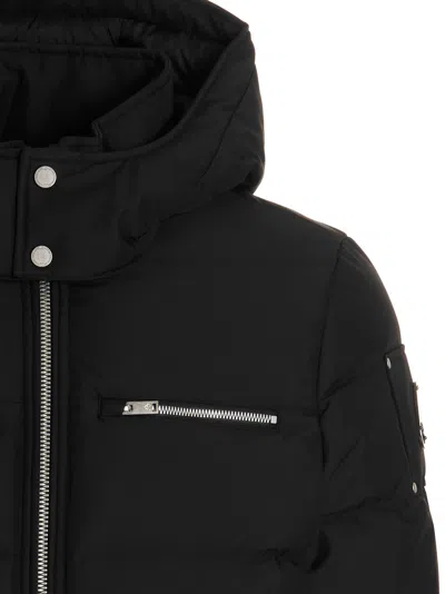 Moose Knuckles Cloud Down Jacket In Black