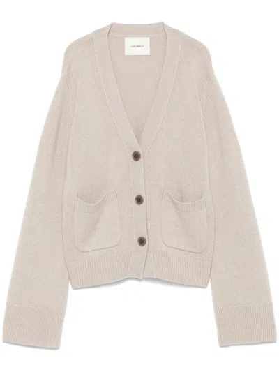 Lisa Yang Danni Cashmere Cardigan In Neutral