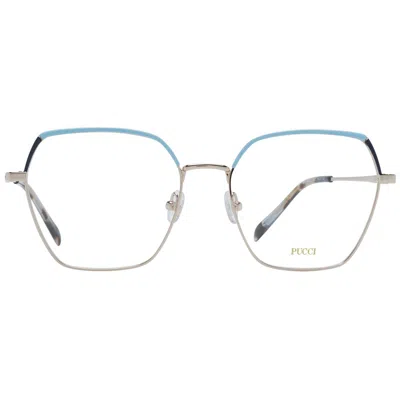 Pucci Gold Women Optical Frames In Gray