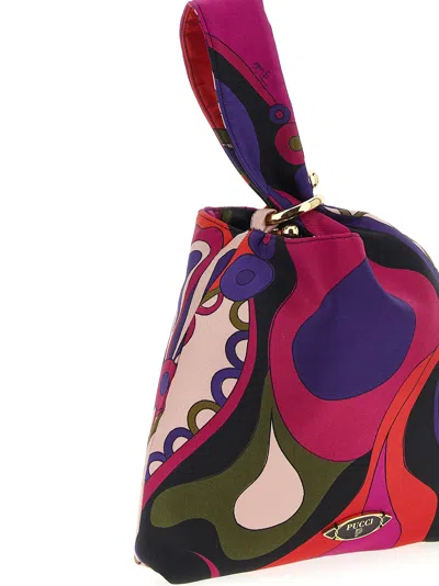 Pucci Emilio Clutch Multicolor In Blue
