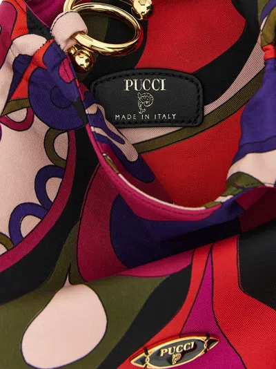 Pucci Emilio Clutch Multicolor In Blue