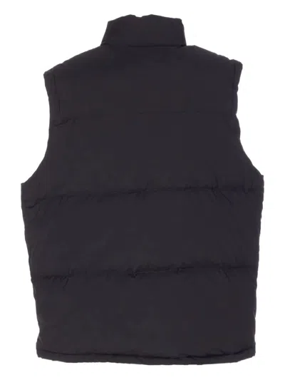 Moose Knuckles Insulated Sleeveless Jacket High Collar In Black