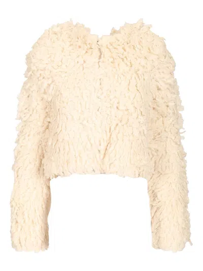 Isabel Marant Fedra Jacket Jackets White In Neutral