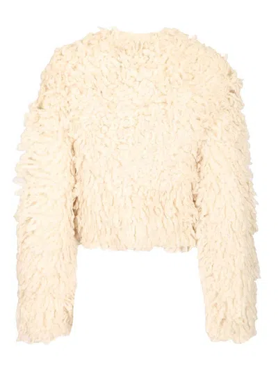 Isabel Marant Fedra Jacket Jackets White In Neutral