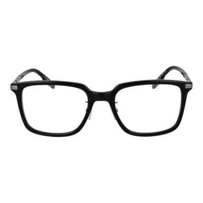 Ermenegildo Zegna Black Men Optical Frames In Black