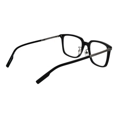Ermenegildo Zegna Black Men Optical Frames In Black