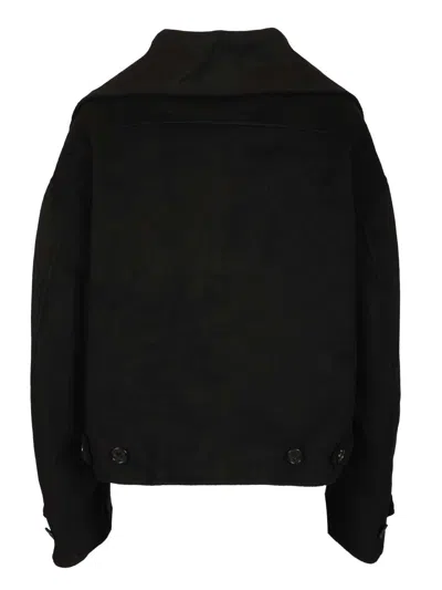 Acne Studios Fn-wn-outw001085 Knitwear Black In Black