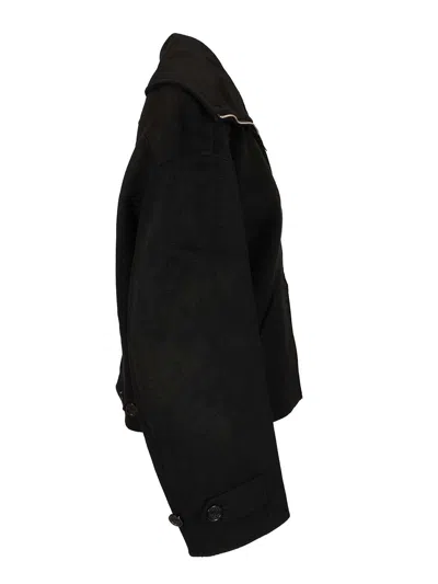 Acne Studios Fn-wn-outw001085 Knitwear Black In Black
