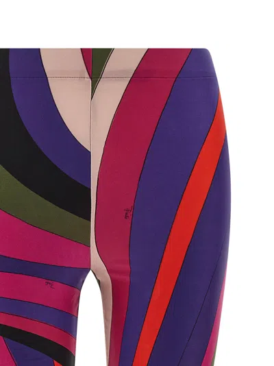 Pucci Stretch Fit Leggings For Active Lifestyle In Multi