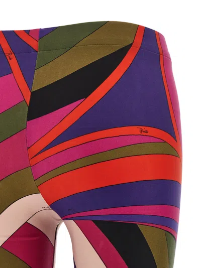 Pucci Stretch Fit Leggings For Active Lifestyle In Multi