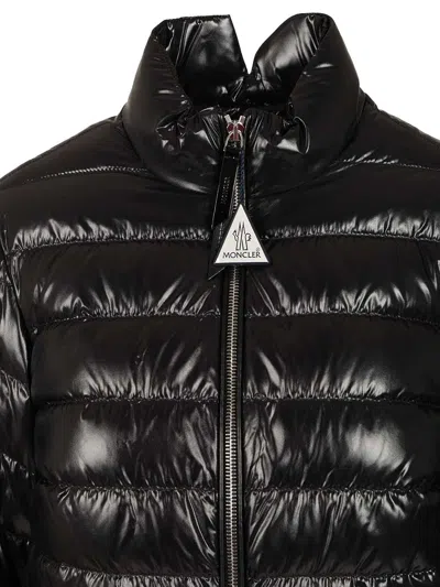 Moncler Genius Black Moncler X Ee72 By Edward Enninful Knut Short Down Jacket In Black
