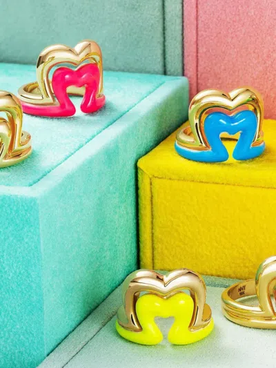 Nevernot Show N Tell Ready 2 Burst Ring In Gold