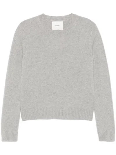 Lisa Yang Mable Cashmere Crewneck Sweater In Gray