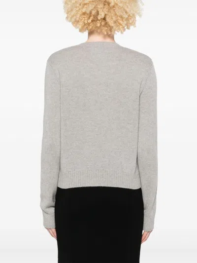 Lisa Yang Mable Cashmere Crewneck Sweater In Gray