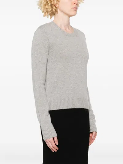 Lisa Yang Mable Cashmere Crewneck Sweater In Gray