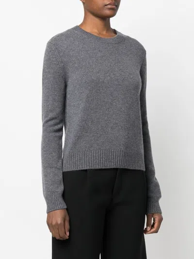 Lisa Yang Mable Cashmere Crewneck Sweater In Gray