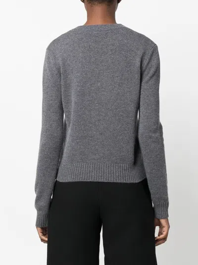 Lisa Yang Mable Cashmere Crewneck Sweater In Gray