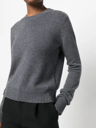 Lisa Yang Mable Cashmere Crewneck Sweater In Gray