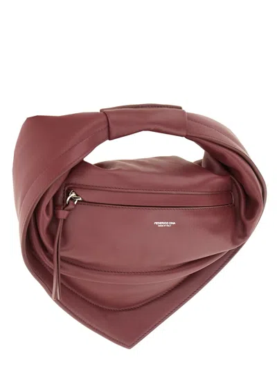 Federico Cina Midi Bag Cupcake In Red
