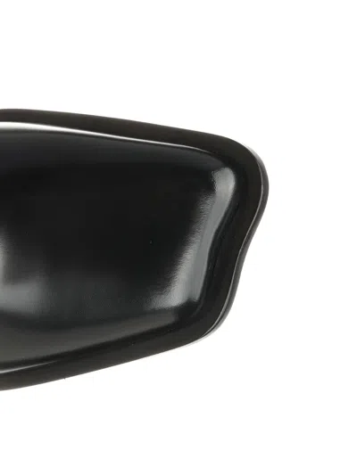 Loewe Leather Onda T-bar Pumps 90 In Black