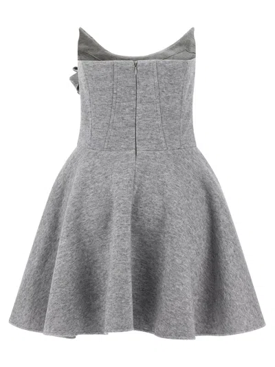 Giuseppe Di Morabito Sleeveless Dress In Gray