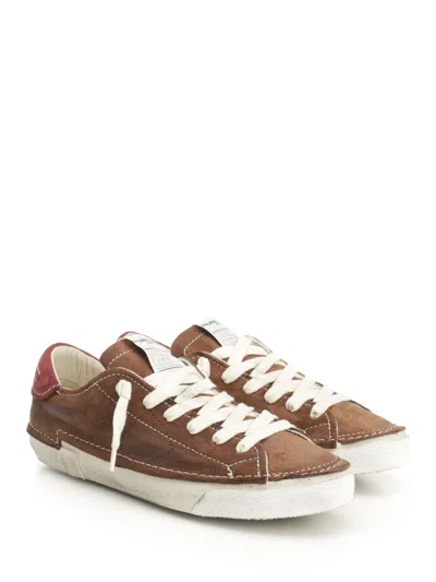 Philippe Model Prsx Sneakers Multicolor In Brown