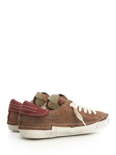 Philippe Model Prsx Sneakers Multicolor In Brown