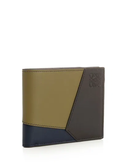 Loewe Bifold Wallet In Green
