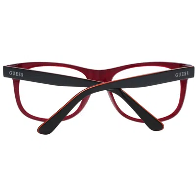 Guess Black Unisex Glasses  Frame In Black