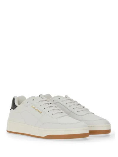 Saint Laurent Sl61 Sneakers In White