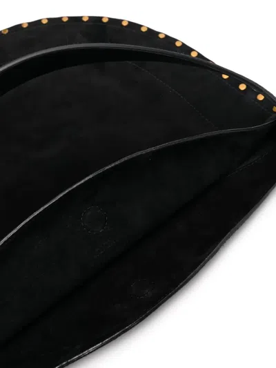 Isabel Marant Borsa Shopping Oskan In Pelle Scamosciata Nera Donna In Black